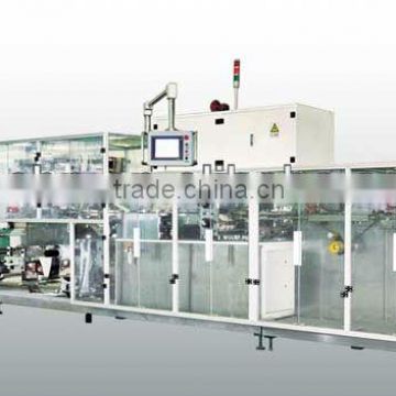 Automatic wet tissues processing and prodution machine