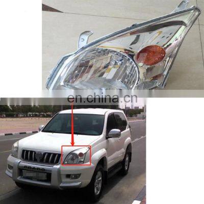 Halogen Head Lamp OEM 81170-6A051 81130-6A221 81170-6A061 81130-6A231 Headlight for Land Cruiser Prado 2003-2004 photo-4