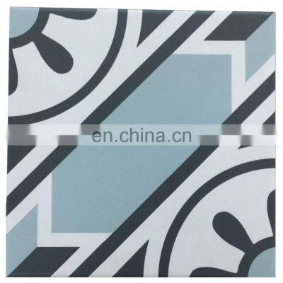 20x 20 Blue 3d Geometric Inkjet interior Porcelain Floor and Outside Wall Decorative Tiles