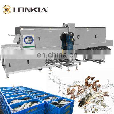 Automatic high-pressure spray glue box washing dryer of box washer machine