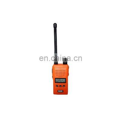 Marine electronics maritime navigation communication GMDSS IMO NTW-1000 life survival craft portable VHF two way radiotelephone