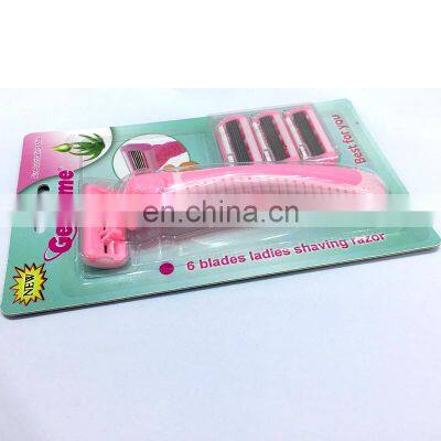 Professional manufacturer hair shaver for women replaceable head women body shavers