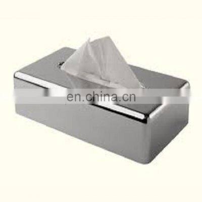 nickel plated modern fancy wedding tissue box