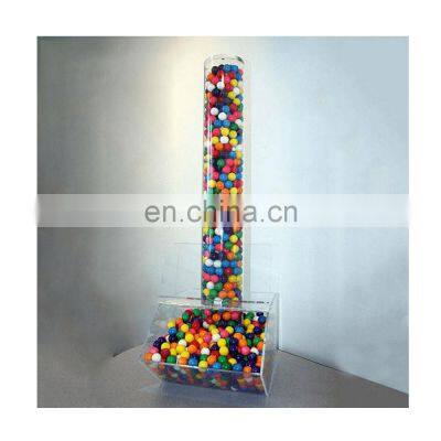 acrylic boots large candy dispenser with acrylic tube