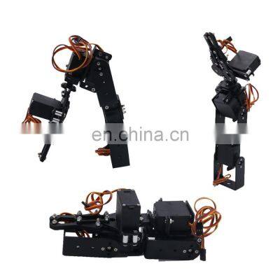 Unfinished Smart Robotic Car Kit + A1 Robot Arm Standard Version Black WIFI Robot Tank Kit photo-5