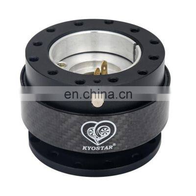 Kyostar Heart carbon fiber quick release control hub , steering wheel quick release adapter