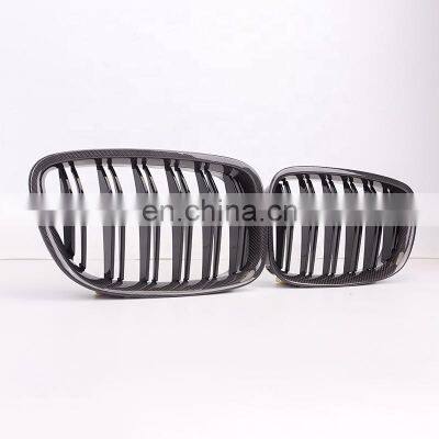 Carbon Fiber M Type Front Bumper Grille for BMW 5 Series F07 high quality auto parts for BMW GT double line 2009-2019