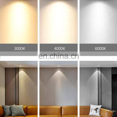 High Quality Aluminum Recessed Mini Ceiling Lamp Showroom Warehouse Museum 3W LED Down Light