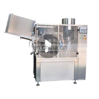 Automatic Ultrasonic Toothpaste Grease Cosmetic Tube Tail Packing Machinery Plastic Tube Filling and Sealing Machine