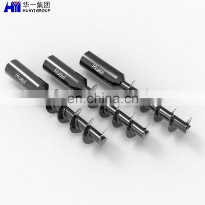 5 axis machine cnc milling machine parts OEM shaft parts with spiral insert