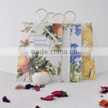 60g scented sachet with metal hanger SA-1503 scented paper