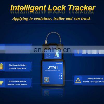 Jointech JT701 GPS 4G 2G GSM Electronic Remote Security Seal Locking Device Cargo E-seal Smart Sim Lock Eseal photo-2