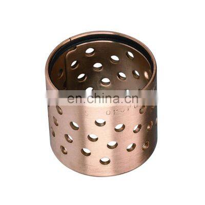 Special Porous Thin Wall Bronze Bearing Bushing with Ends Sealing