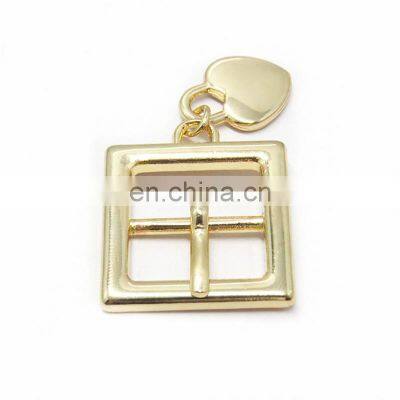 18MM Gold Metal Shoe Buckle