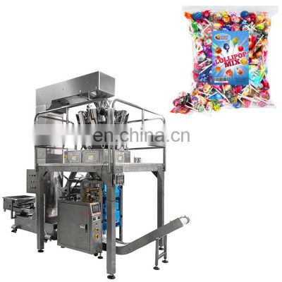 Automatic Vertical Multi-head Weigher Packing Machine for Popcorn Lollypop Packing Machine Balloon Packing Machine