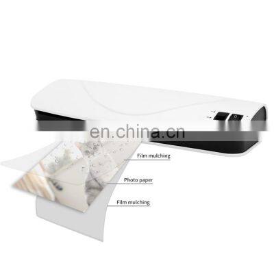 Good Quality Office Small Automatic Electric Plastic Plastic 2 Roller A4 Hot Cold Pouch Laminator Machine photo-4