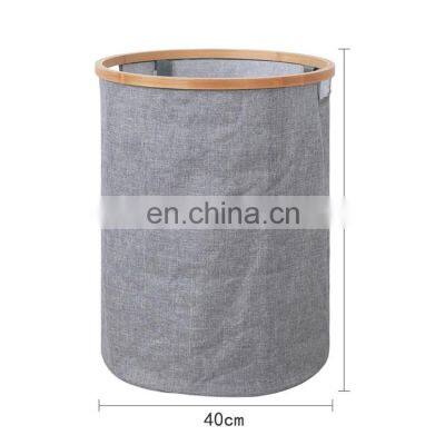 Kiddies Wooden Toy Nursing Homes Bathroom Fabric Storage Laundry Hamper Basket Box Foldable Home Storage & Organization photo-5