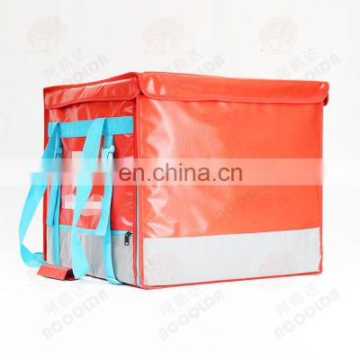 Big food delivery bag insulated backpack custom logo