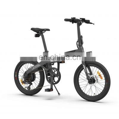 Xiaomi HIMO C20 Foldable Electric Bike 36v10ah 250w DC Motor City Ebike Light Electric Moped Pas Range 80km photo-3