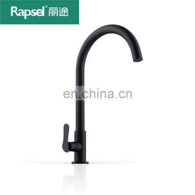 single cold faucet kitchen stainless steel matte black kitchen faucet Torneir Ge Cozinha