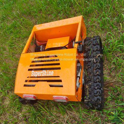 remote control brush mower, China remote controlled grass cutter price, grass trimmer for sale