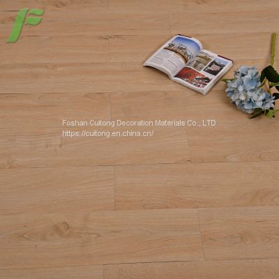 Wood grain stone plastic floor exhibition studio plastic floor tile storage room attic office PVC floor glue