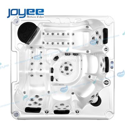 JOYEE Waterfall Bubble Jet New Design 5 Person Massage Whirlpool Spa Hot Tub