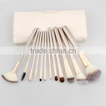 12pcs Face use Smudge Brush Foundation brush kit