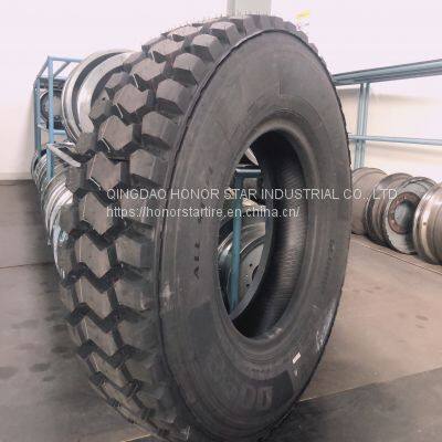IMPORT WHOLESALES COMMERCIAL TRUCK TIRES 12.00R24 HABILEAD DURUN MINING TIRE photo-2