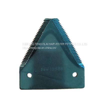 CNH combine harvester blade knife section 86615988 wheat cutter blade manufacturer