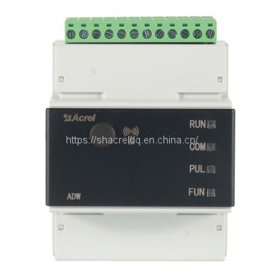 ADW200-D10 IoT Multi Channel Power Meter Four Channels Externals Current Transformers AC 380V RS485 Modbus Aperture10mm 45 65Hz