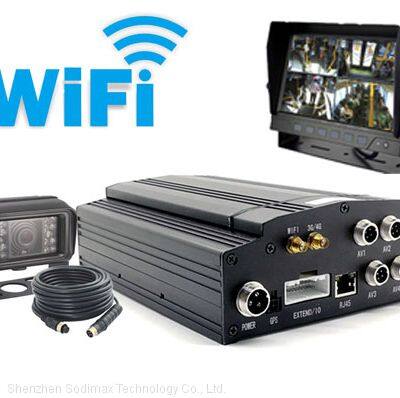 4CH NVR HDD H. 265 Mobile DVR for Security Camera Vehicle photo-3