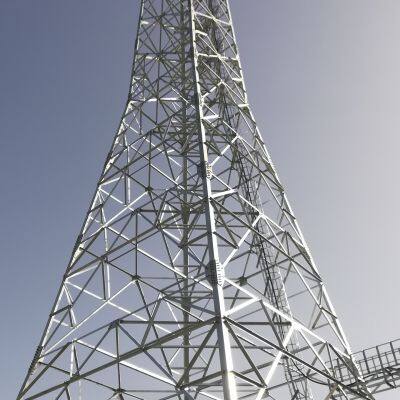 Four Post Legs Angle Steel Television Angle Steel Tower for Radio and TV Broadcasting