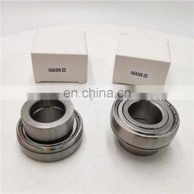 Insert Ball Bearing 25*52*21.5mm Stainless Steel Pillow Block Bearing SSA205 SSA205ZZ Bearing