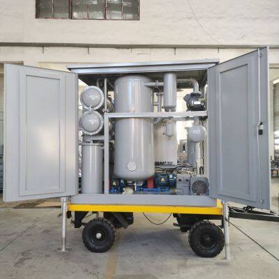 Vacuum Transformer Oil Filtering Machine Dielectric Oil Treatment Machine photo-3