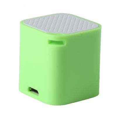 High Quality Music Mini Square Pocket Remote Shutter Super Bass Outdoor Bluetooth Portable Wireless Speaker