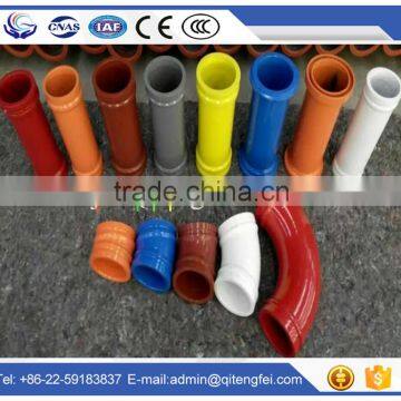 High quanlity and competitive price concrete delivery steel pipe ST52 concrete pump pipe fitting