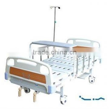 Easily assembled and dissembled Manual Bed 2 Crank 2 Function for Hospital Beds