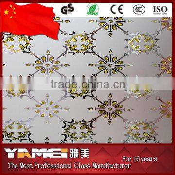 Various designs of Glass silkscreen printing