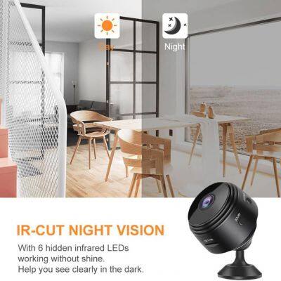 A9 Mini Camera WiFi 1080P HD IP Camera Home Security Magnetic Wireless Security Camera Micro Video Surveillance Camera w/ IR Night Vision photo-4