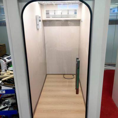Portable single-person sitting soft household hyperbaric chamber is used for plateau oxygen-absorbing body rehabilitation