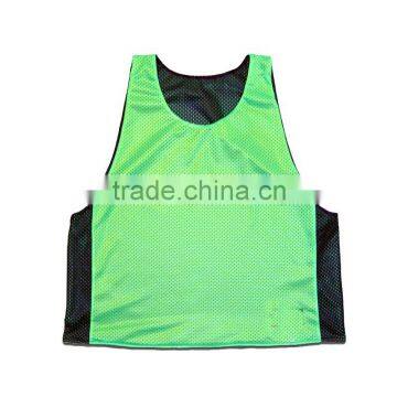 Custom color sublimation design round neck lacrosse singlet