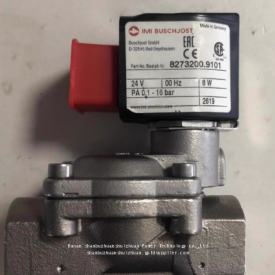 8273200.9101.024.00,Buschjost,Válvula solenoides,Rosca G1/2'