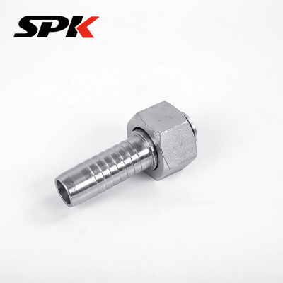 Manufacturer of 304 Stainless Steel Straight Crimp-Type High-Pressure Hydraulic Tube Transition Sealed Rubber Hose Fittings photo-4