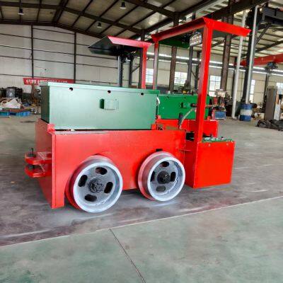 Senteng Coal Mine 2-ton transport electric locomotive tunnel traction equipment is available in various specifications