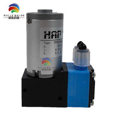 Original HAP NT023YQ-HA600H 24V Brushed Ink Supply Pump. Desired Ink Supply Diaphragm Pump for Inkjet Printer. photo-2