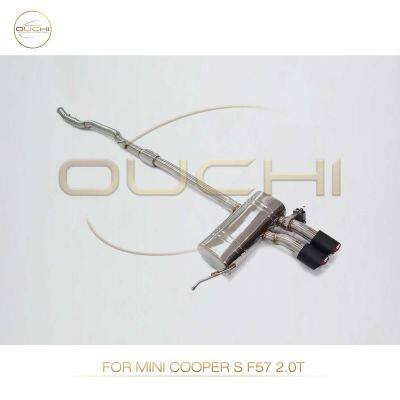 SS304 Exhaust System Catback for MINI Cooper JCW/cooper s F57/coupe F56/F56 B38 Muffler With Tips High-performance Car Exhaust Parts photo-2