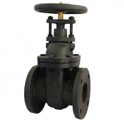 ANSI 125 lb, 150 lb, 3-Zoll Guss-Eisen-Flansch-Schieberventil mit Messingdichtung, 2Cr13-Stößel, Bronzesitz-Schieberventil für Rohrverbindungen photo-3