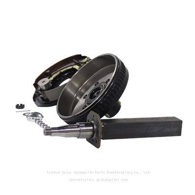 2200 Lb, 4-Hole | Flatbed Trailer, Camper Trailer, Park Mdeol RV, Park Trailer's Spindle Assembly and Through Axle Assembly | One-Piece Axle