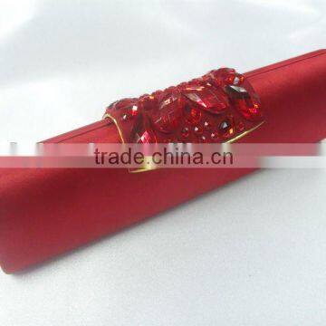 wholesale price custom Satin clutch purse